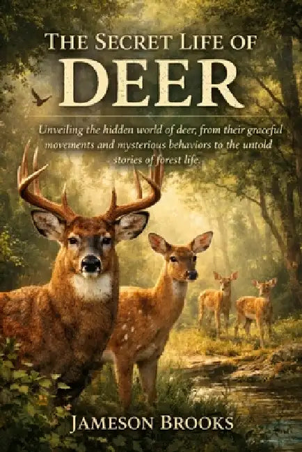The Secret Life of Deer: Unveiling the hidden world of deer, from their graceful movements and mysterious behaviors to the untold stories of forest li by Jameson Brooks