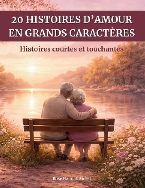 20 histoires d'amour en grands caractères: Histoires courtes et touchantes - Faciles à lire, pour raviver la mémoire et les émotions by Rose Hannah Morel