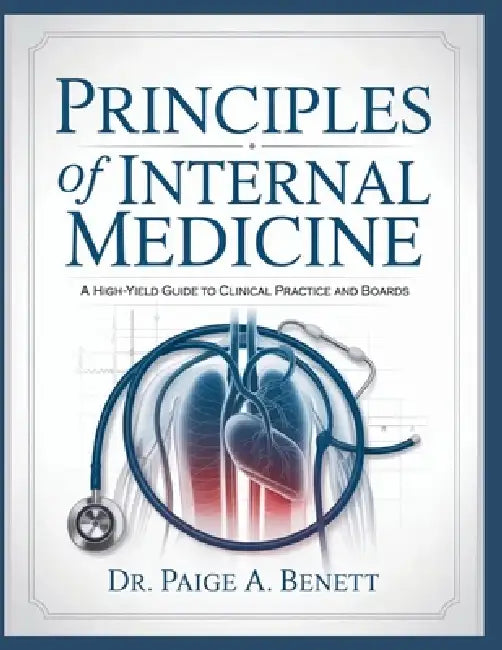 Principles of Internal Medicine: A High-Yield Guide to Clinical Practice and Boards. by Paige A. Benett