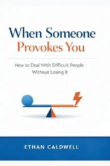 When Someone Provokes You: How to Deal With Difficult People Without Losing It by Ethan Caldwell