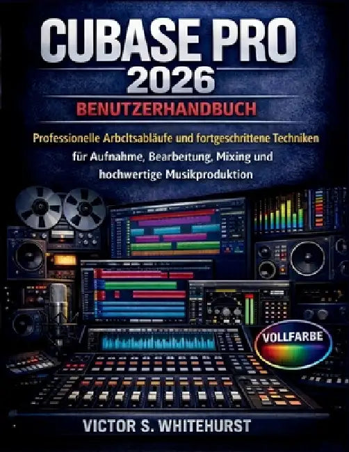 Cubase Pro 2026 Benutzerhandbuch: Professionelle Arbeitsabläufe und fortgeschrittene Techniken für Aufnahme, Bearbeitung, Mixing und hochwertige Musik by Victor S. Whitehurst
