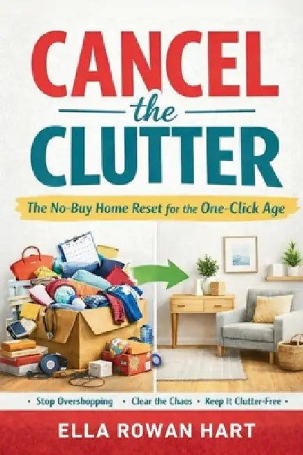 Cancel the Clutter: The No-Buy Home Reset for the One-Click Age by Ella Rowan Hart