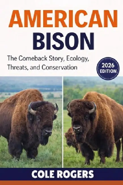 American Bison: The Comeback Story, Ecology, Threats, and Conservation by Cole Rogers