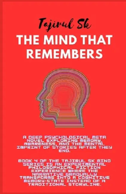 The Mind That Remembers: meta fiction novel psychological book awareness fiction cognitive psychology novel experimental literature philosophical sci by Tajirul Sk