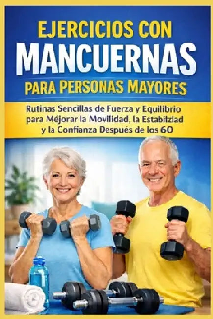 Ejercicios Con Mancuernas Para Personas Mayores: Rutinas Sencillas de Fuerza y Equilibrio para Mejorar la Movilidad, la Estabilidad y la Confianza Des by Nanseryl Graham