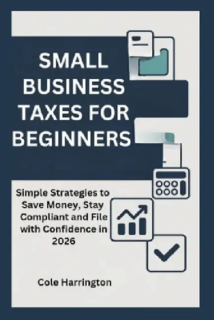 Small Business Taxes for Beginners: Simple Strategies to Save Money, Stay Compliant and File with Confidence in 2026 by Cole Harrington
