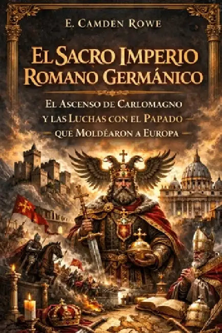 El Sacro Imperio Romano Germánico: El Ascenso De Carlomagno Y Las Luchas Con El Papado Que Moldearon A Europa by E. Camden Rowe