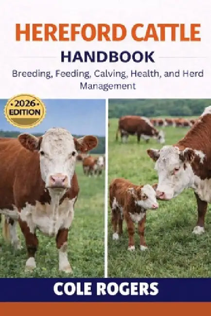 Hereford Cattle Handbook: Breeding, Feeding, Calving, Health, and Herd Management by Cole Rogers