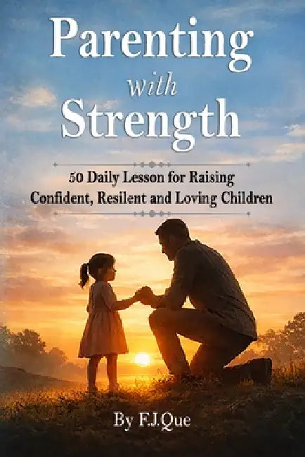 Parenting With Strength: 50 Daily Lessons for Raising Confident, Resilient, and Loving Children by F. J. Que