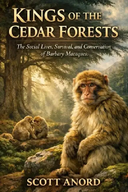 Kings of the Cedar Forests: The Social Lives, Survival, and Conservation of Barbary Macaques by Scott Anord