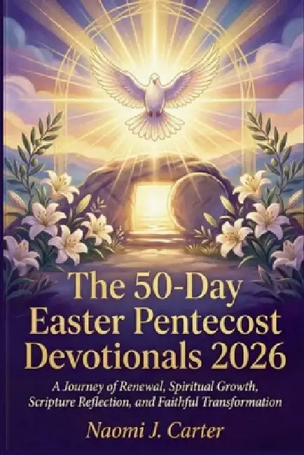 The 50-Day Easter Pentecost Devotionals 2026: A Journey of Renewal, Spiritual Growth, Scripture Reflection, and Faithful Transformation by Naomi J. Carter