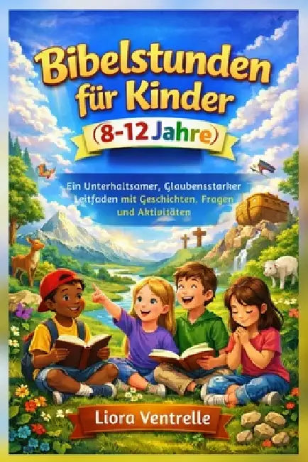 Bibelstunden für Kinder (8-12 Jahre): Ein Unterhaltsamer, Glaubensstarker Leitfaden mit Geschichten, Fragen und Aktivitäten by Liora Ventrelle