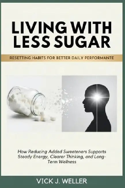Living with Less Sugar: RESETTING HABITS FOR BETTER DAILY PERFORMANCE: How Reducing Added Sweeteners Supports Steady Energy, Clearer Thinking, and Lon by Vick J. Weller