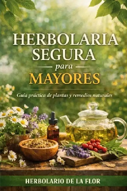 Herbolaria Segura Para Mayores: Guía práctica de plantas medicinales para dormir mejor, calmar nervios, mejorar la digestión y aliviar molestias, con by Herbolario de la Flor