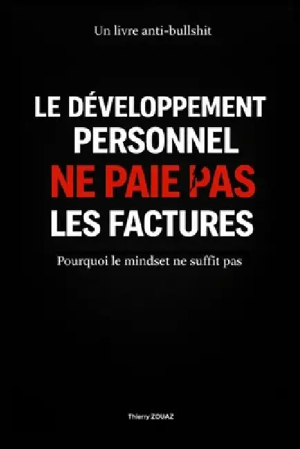 Le Développement Personnel Ne Paie Pas Les Factures: Pourquoi le mindset ne suffit pas by Thierry Zouaz