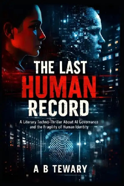 The Last Human Record: A Literary Techno-Thriller About AI Governance and the Fragility of Human Identity by A. B. Tewary