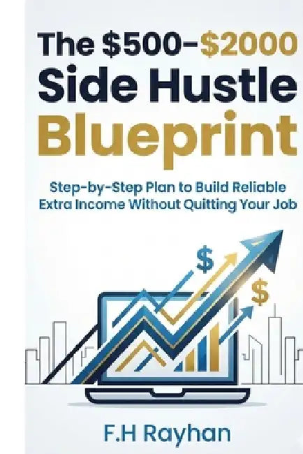 The $500-$2000 Side Hustle Blueprint: Step-by-Step Plan to Build Reliable Extra Income Without Quitting Your Job by F. H. Rayhan
