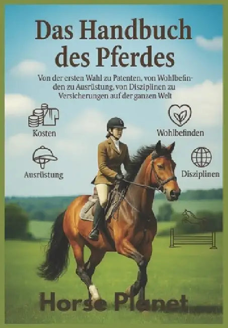 Handbuch Pferd: Vollständiges Handbuch, von der ersten Wahl bis zu Patenten, von Wellness bis zu Ausrüstung, von Disziplinen bis zu Versicherungen wel by Horse Planet Italia, Nicola Cocco