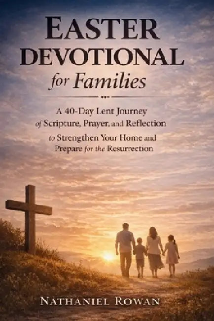 Easter Devotional for Families: A 40-Day Lent Journey of Scripture, Prayer, and Reflection to Strengthen Your Home and Prepare for the Resurrection by Nathaniel Rowan