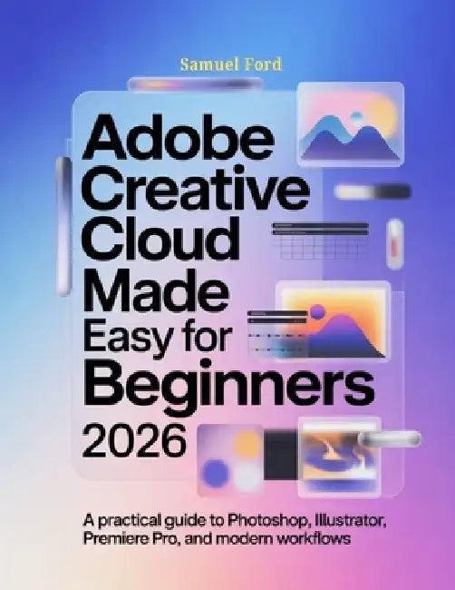 Adobe Creative Cloud Made Easy for Beginners 2026: A Practical Guide to Photoshop, Illustrator, Premiere Pro, and Modern Workflows by Samuel Ford