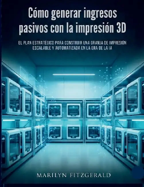 Cómo generar ingresos pasivos con la impresión 3D: El plan estratégico para construir una granja de impresión escalable y automatizada en la era de la by Marilyn Fitzgerald