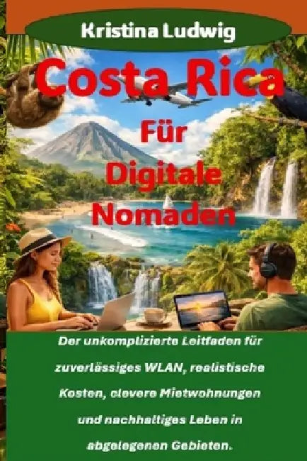 Costa Rica Für Digitale Nomaden: Der unkomplizierte Leitfaden für zuverlässiges WLAN, realistische Kosten, clevere Mietwohnungen und nachhaltiges Lebe by Kristina Ludwig