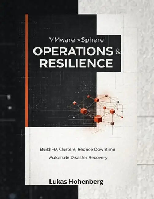 VMware vSphere Operations & Resilience: Build HA Clusters, Reduce Downtime with Modern Lifecycle Practices, and Automate Disaster Recovery with Live S by Lukas Hohenberg