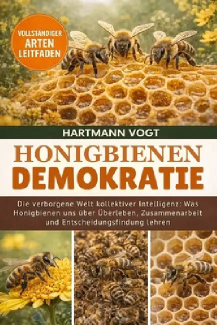 Honigbienen-Demokratie: Die verborgene Welt kollektiver Intelligenz: Was Honigbienen uns über Überleben, Zusammenarbeit und Entscheidungsfindung lehre by Hartmann Vogt