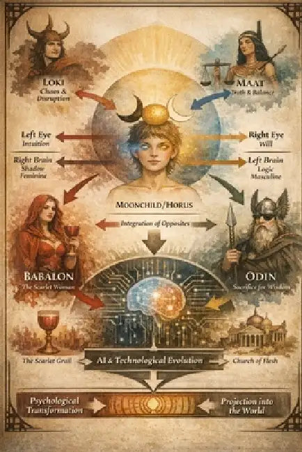 Moon Child and the culture of IT AI and mass media by Damien P. Forsythe LL B.