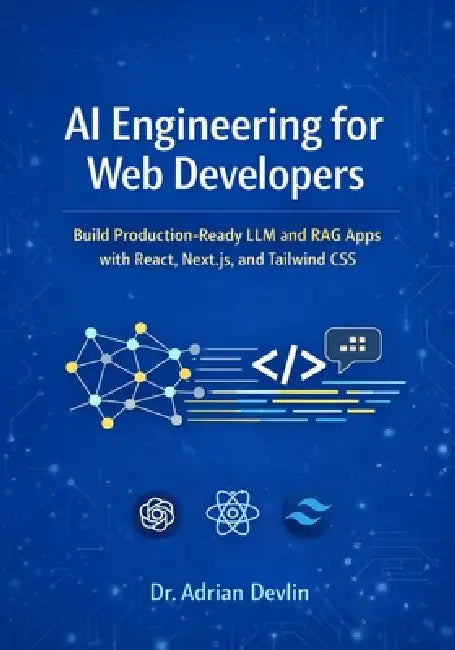 AI Engineering for Web Developers: Build Production-Ready LLM and RAG Apps with React, Next.js, and Tailwind CSS by Adrian Devlin