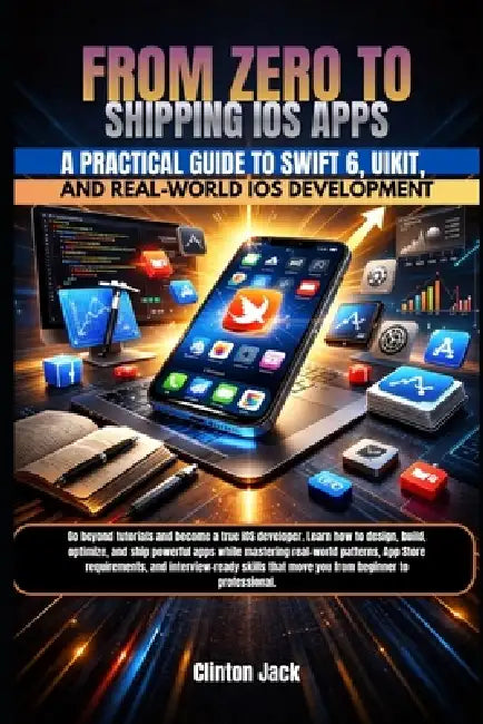 From Zero to Shipping IOS Apps: A Practical Guide to Swift 6, Uikit, and Real-World IOS Development by Clinton Jack