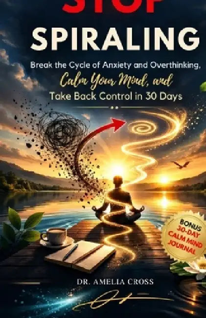 Stop Spiraling: Break the Cycle of Anxiety and Overthinking, Calm Your Mind, and Take Back Control in 30 Days by Amelia Cross