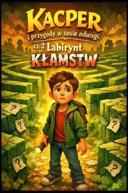 Kacper i przygody w sosie odwagi: cz.2 Labirynt klamstw by Eve Krystyna