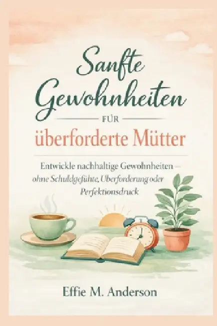 Sanfte Gewohnheiten für überforderte Mütter: Entwickle nachhaltige Gewohnheiten - ohne Schuldgefühle, Überforderung oder Perfektionsdruck by Effie M. Anderson