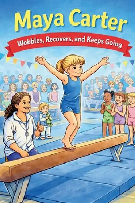 Maya and the Wobbly Beam: A Heartwarming Gymnastics Story About Courage, Practice, and Believing in Yourself by Hasan Naseem