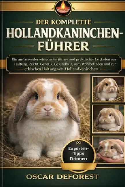Der Komplette Hollandkaninchen-Führer: Ein umfassender wissenschaftlicher und praktischer Leitfaden zur Haltung, Zucht, Genetik, Gesundheit, zum Wohlb by Oscar DeForest