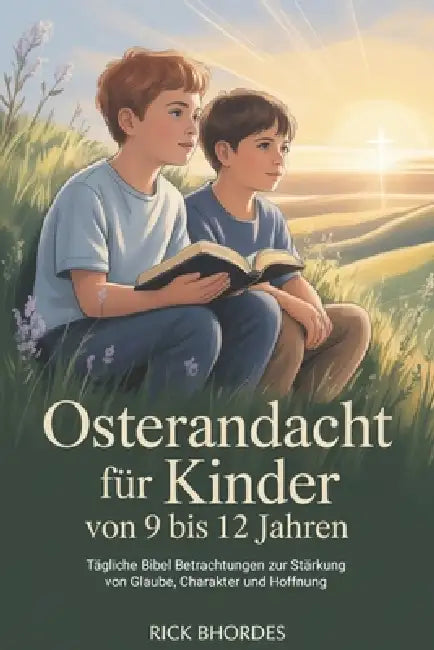 Osterandacht Für Kinder von 9 bis 12 Jahren: Tägliche Bibel Betrachtungen zur Stärkung von Glaube, Charakter und Hoffnung by Rick Bhordes