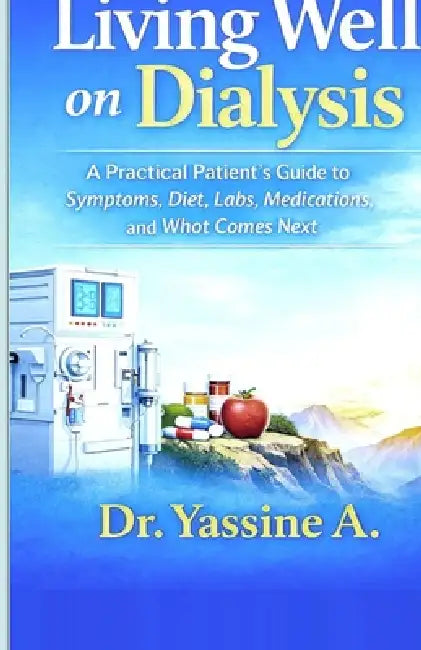 Living Well on Dialysis: A Practical Patient's Guide to Symptoms, Diet, Labs, Medications, and What Comes Next by Yassine A