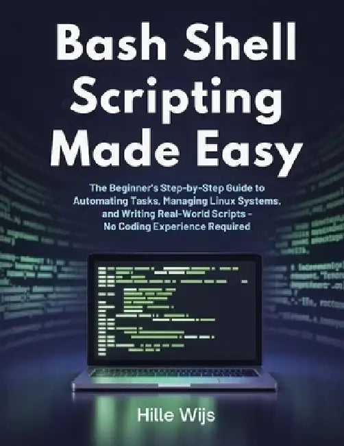 Bash Shell Scripting Made Easy: The Beginner's Step-by-Step Guide to Automating Tasks, Managing Linux Systems, and Writing Real-World Scripts - No Cod by Hille Wijs