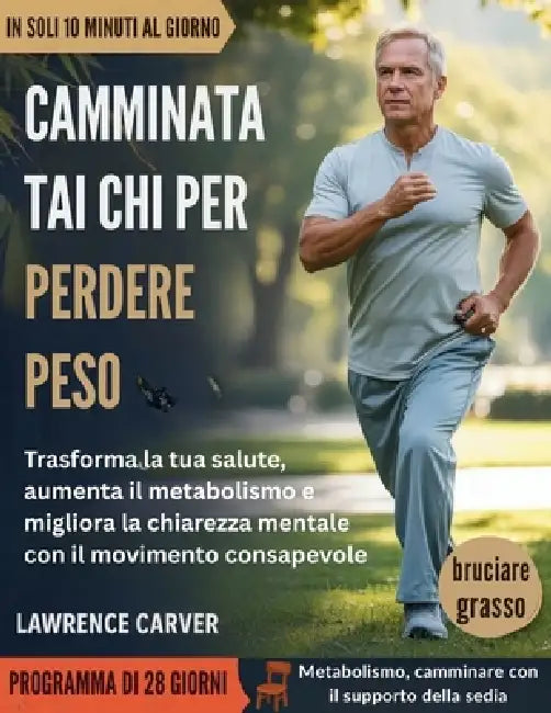 Camminata Tai Chi per perdere peso: Trasforma la tua salute, aumenta il metabolismo e migliora la chiarezza mentale con il movimento consapevole by Lawrence Carver