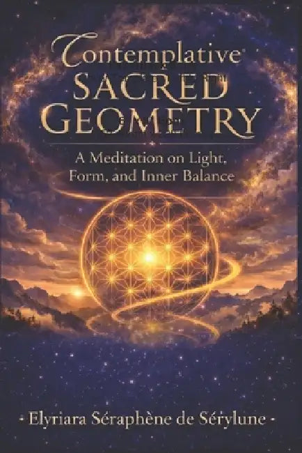 Contemplative Sacred Geometry: Meditations on Light, Form, and Inner Balance by Elyriara Séraphène de Sérylune