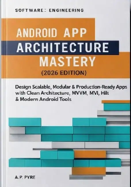 Android App Architecture Mastery (2026 Edition): Design Scalable, Modular & Production-Ready Apps with Clean Architecture, MVVM, MVI, Hilt & Modern An by A. P. Pyre