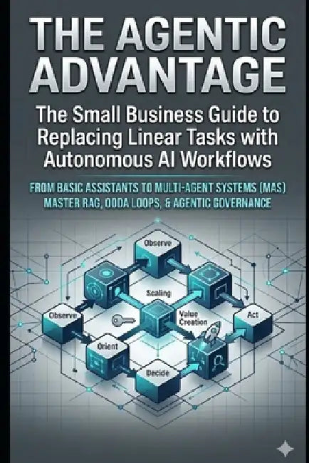 The Agentic Advantage: The Small Business Guide to Replacing Linear Tasks with Autonomous AI Workflows by Nathaniel Weller
