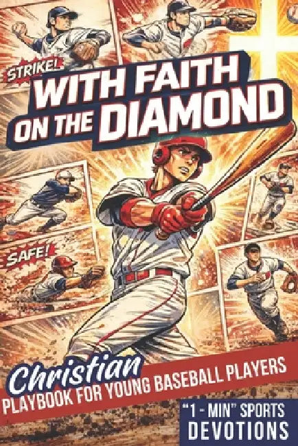 With Faith on the Diamond: Christian Playbook for Young Baseball Players. Bible-Based 1-Minute Sports Devotions to Build Mental Toughness, Confidence by Pulse Sports Press