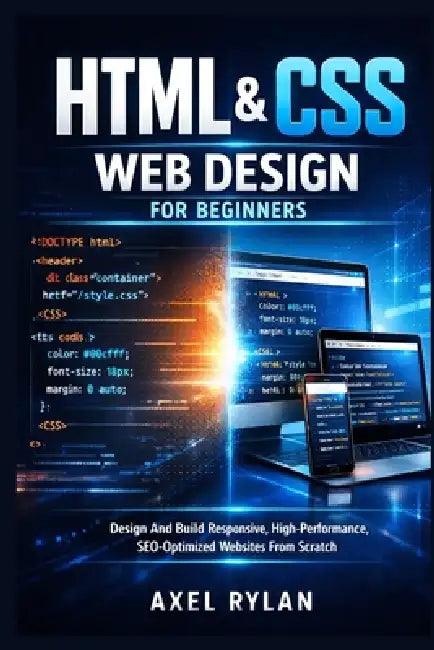 HTML and CSS Web Design for Beginners: Design And Build Responsive, High-Performance, SEO-Optimized Websites From Scratch by Axel Rylan