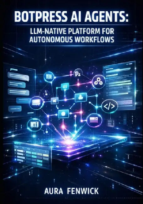 Botpress AI Agents: LLM-Native Platform for Autonomous Workflows: Build Production Chatbots with Visual Studio, Knowledge Bases, Multi-Channel Deploym by Aura Fenwick