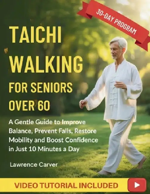 Tai Chi Walking For Seniors Over 60: A Gentle Guide to Improve Balance, Prevent Falls, Restore Mobility and Boost Confidence in Just 10 Minutes a Day by Lawrence Carver