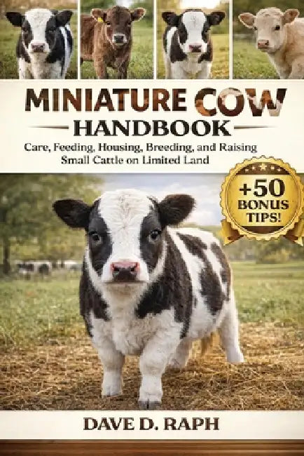 Miniature Cow Handbook: Care, Feeding, Housing, Breeding, and Raising Small Cattle on Limited Land by Dave D. Raph