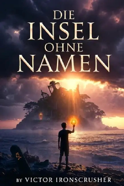 Die Insel ohne Namen: A German Graded Reader for Beginners (Level A1-A2): An Immersive Mystery and Adventure Story for Language Learners by Victor Ironscrusher