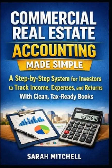 Commercial Real Estate Accounting Made Simple: A Step-by-Step System for Investors to Track Income, Expenses, and Returns With Clean, Tax-Ready Books by Sarah Mitchell